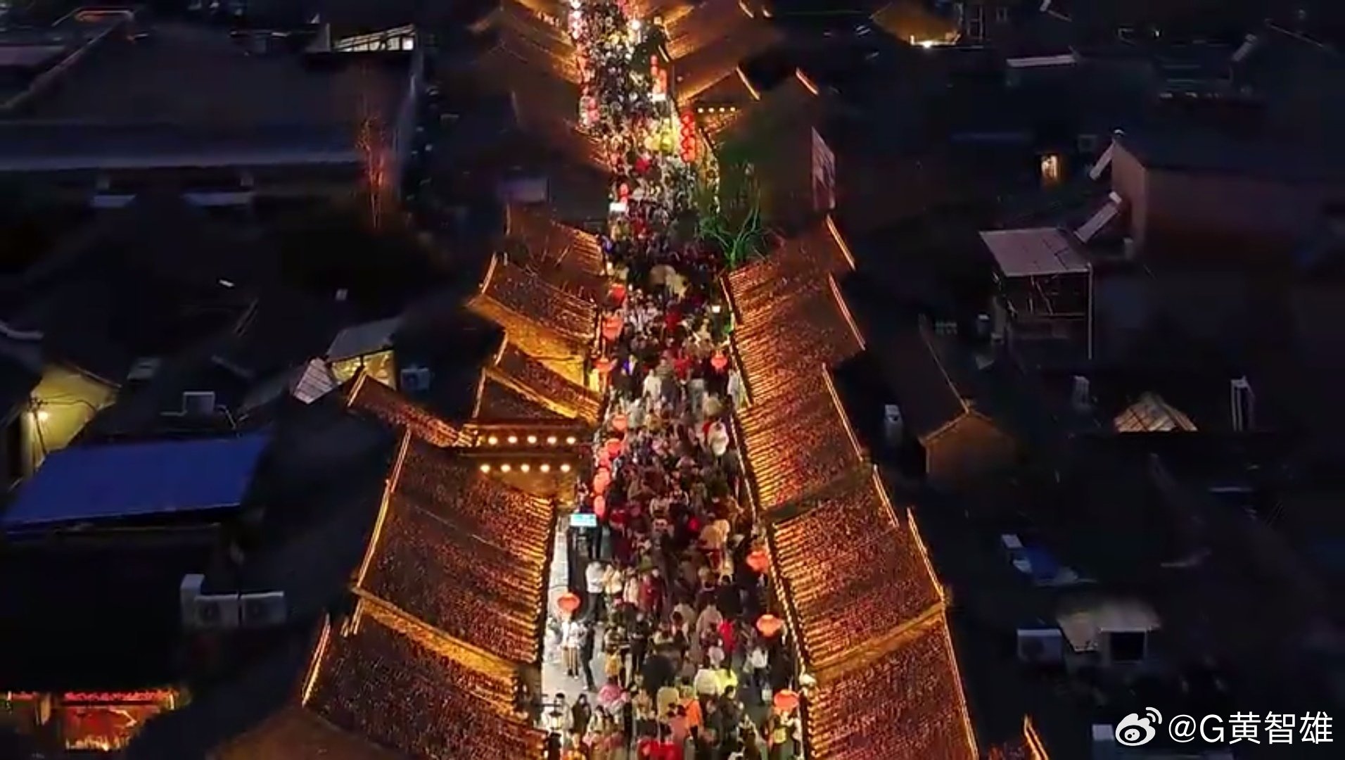 山西vs江西夜景视频直播，南北灯火里的烟火人间
