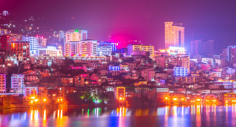 安徽 vs 贵州夜景视频直播，两座山水之城的夜色对决，谁更戳中你的心？